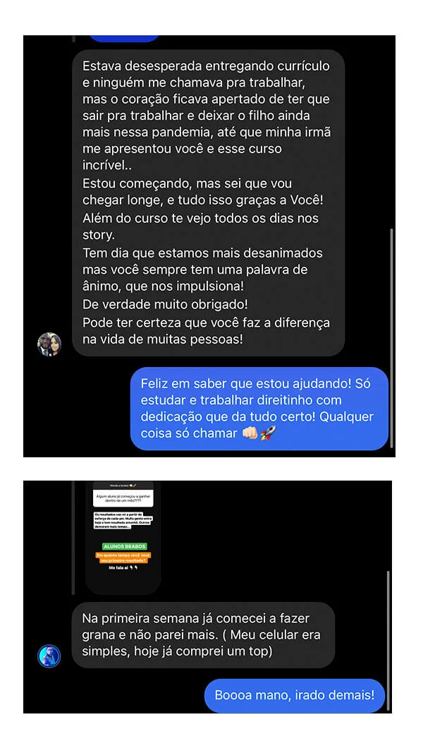 Resultado de aluno 1